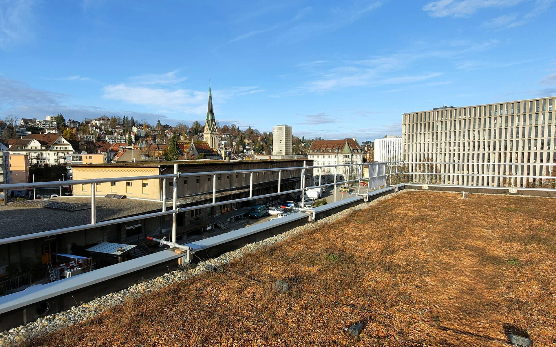 Absturzsicherund und Gerüstebau von Gerüstbau Fässler in Appenzell und St. Gallen