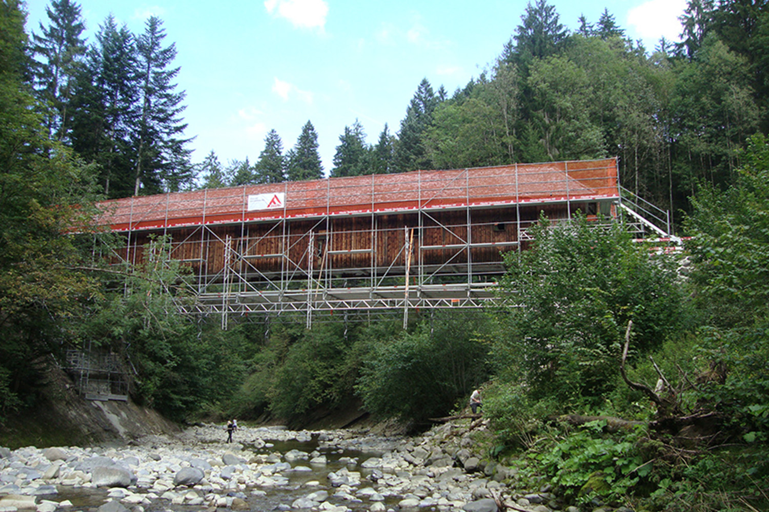 Spezielle Gerüste von Gerüstbau Fässler Appenzell und St. Gallen