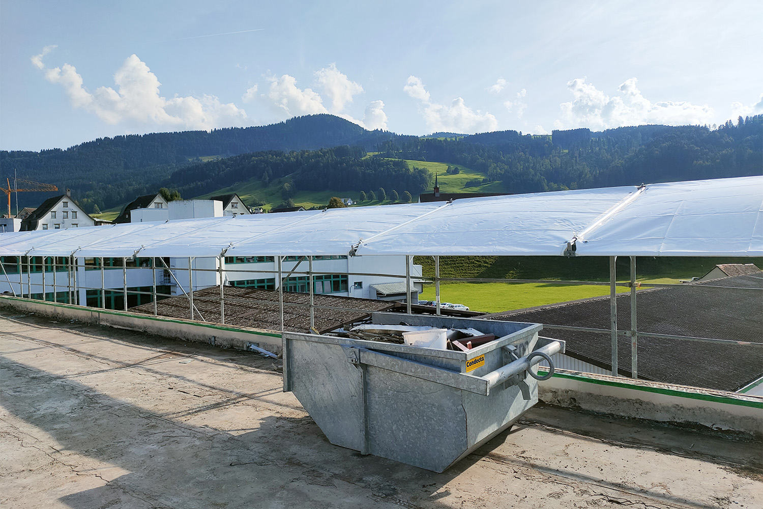 Spezielle Gerüste von Gerüstbau Fässler Appenzell und St. Gallen